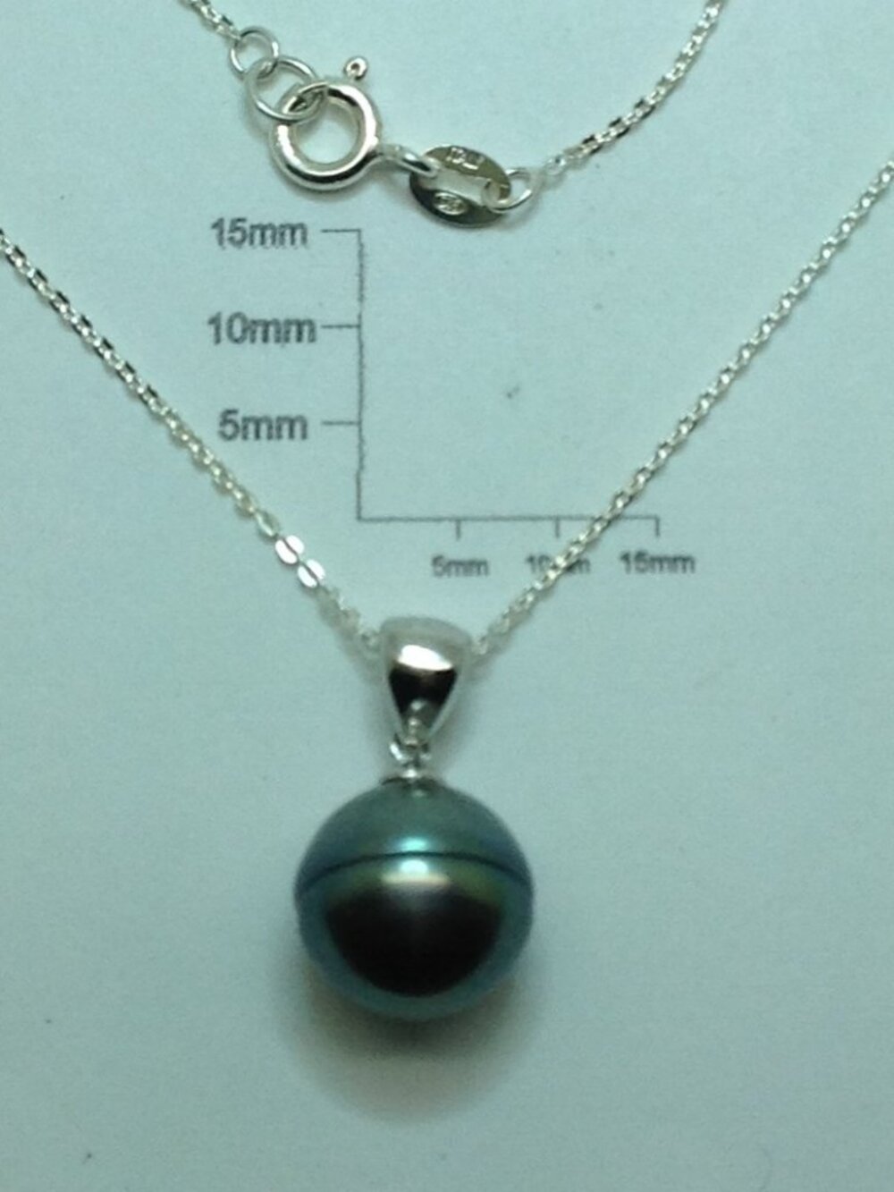 Honora Pearls Freshwater Pearl Silver Pendant and Silver Chain